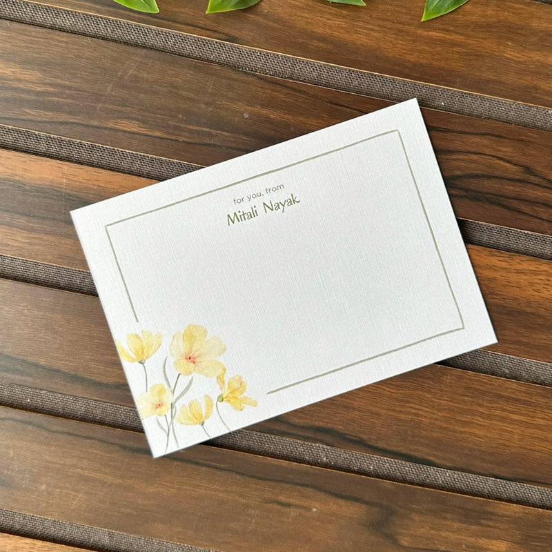 Lilly Custom Note-Cards Set